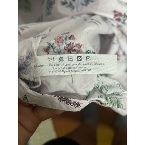 Adore Me Organic Cotton Maxine Smocked Waist Lace Up Back Midi Dress Women’s 3X - Picture 11 of 11